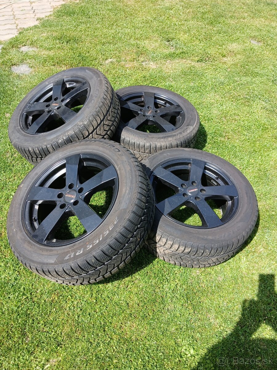 Disky Dezent 5x108 R17 s pneu 235/55