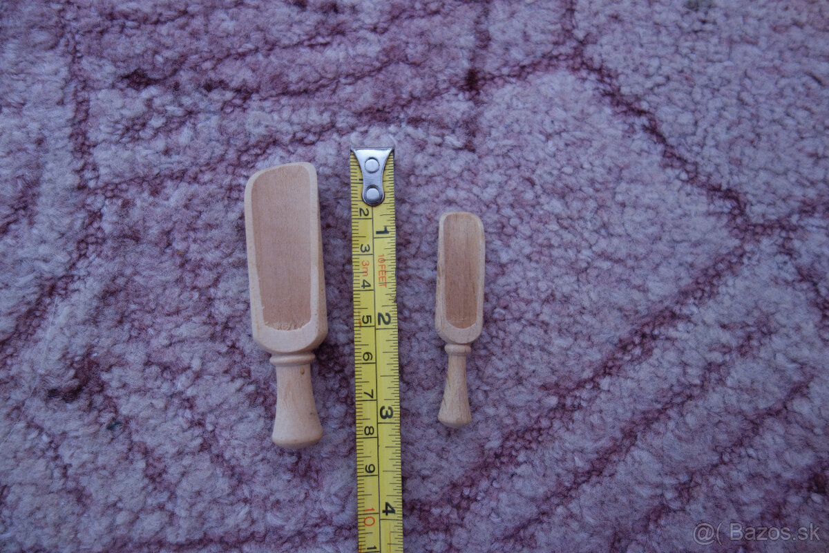 Lyžičky na koreniny a soľ