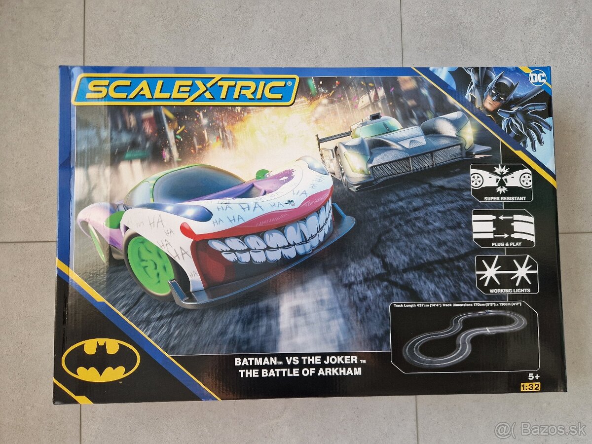 Autodráha Scalextric Batman vs. Joker