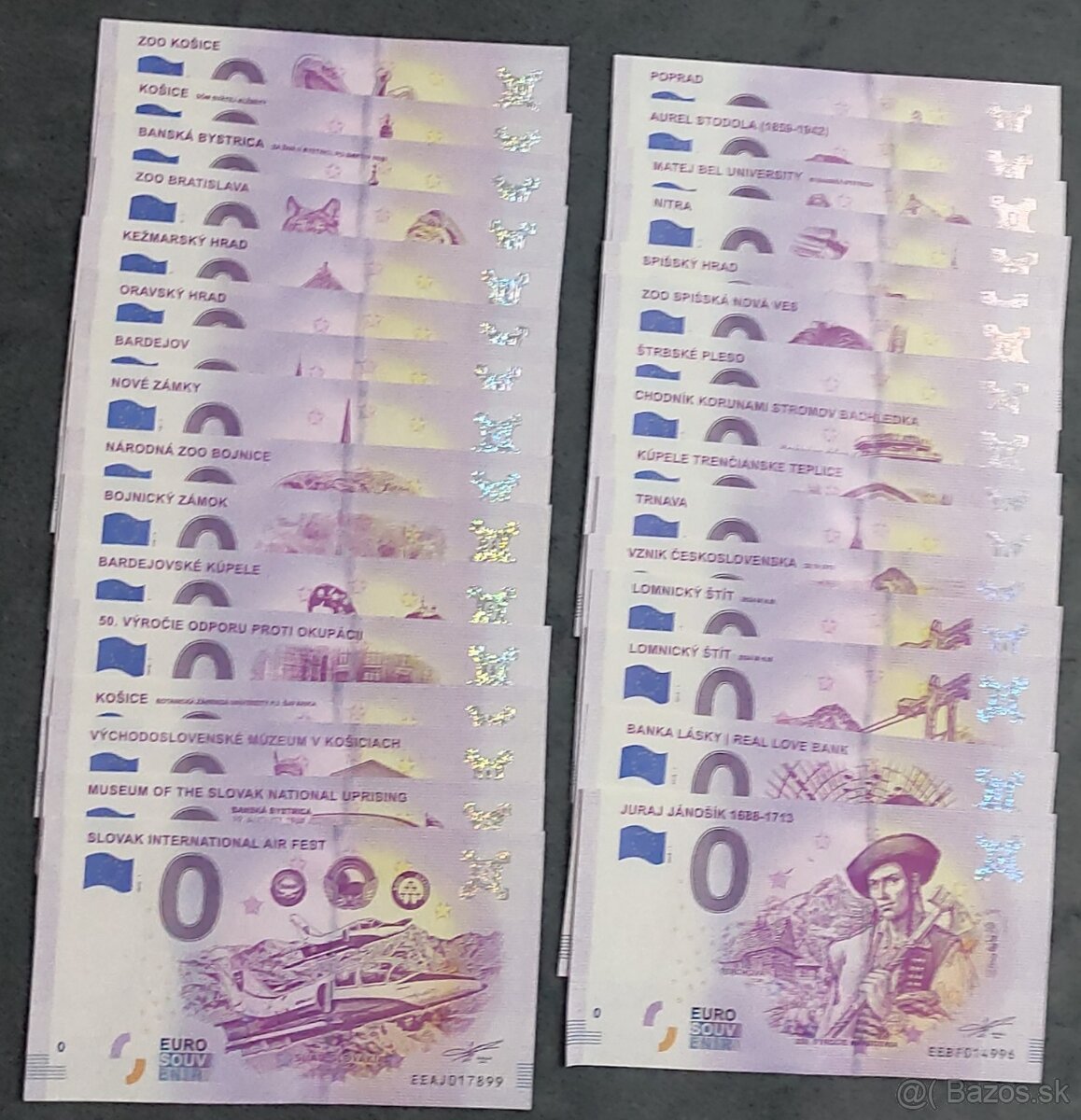0 eur bankovky 2018