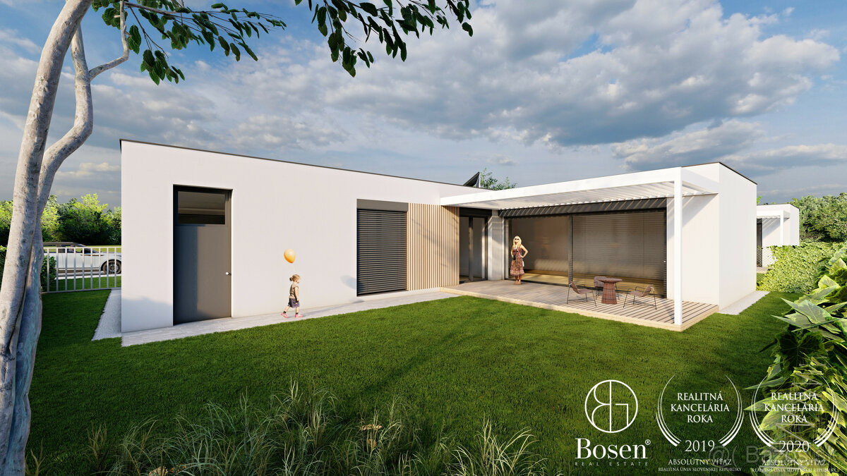BOSEN | Ponúkame 4 izbový rodinný dom s garážou G1 -Trenčín