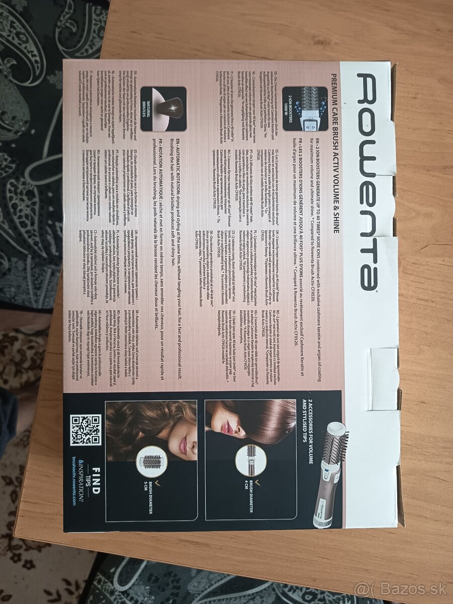 Rotačný kulmofén Rowenta Brush Activ