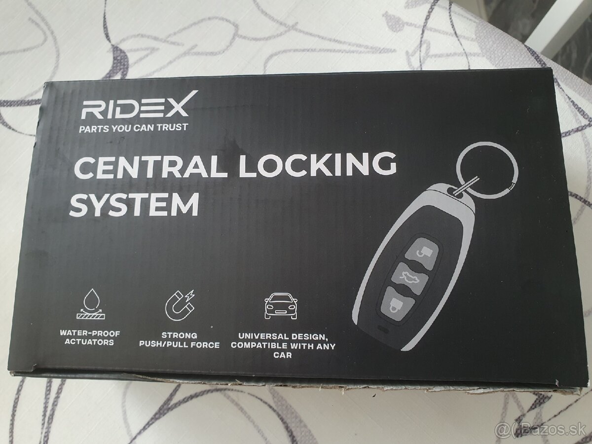 Centrálne zamykanie Ridex