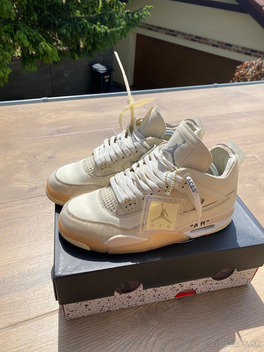 Jordan 4 off white