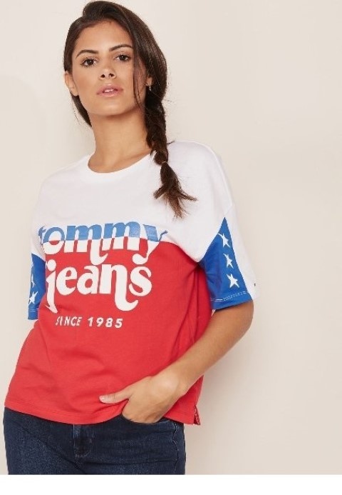 TOMMY HILFIGER original damske peckove tricko L/XL