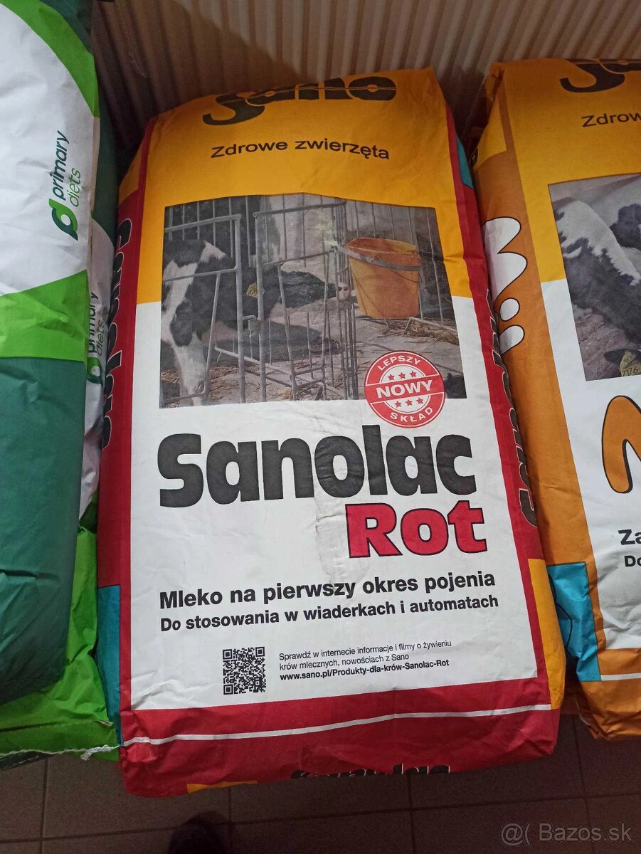 Predám sušene mlieko pre teľatá