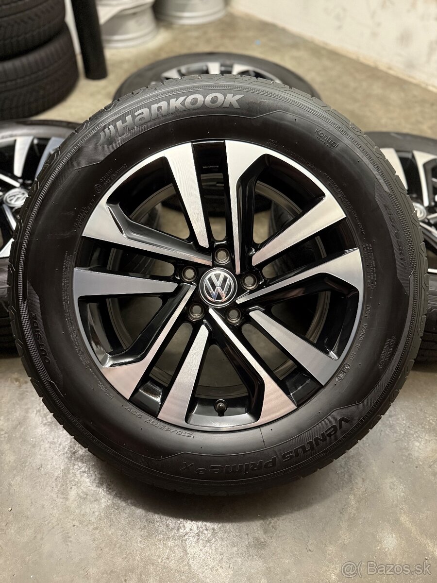 Letná sada 5x112 R17 , 215/65/17 Tiguan, Kodiaq, Audi Q3