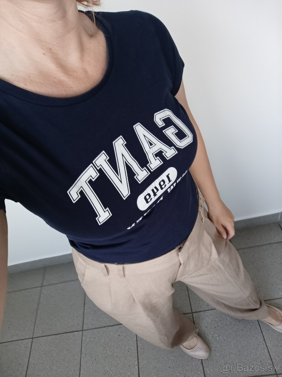 Krásne dámske tričko GANT -veľ. S