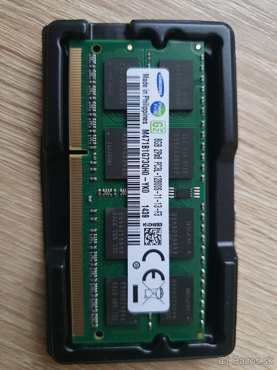 RAM 8GB 2Rx8 PC3L-12800S Samsung