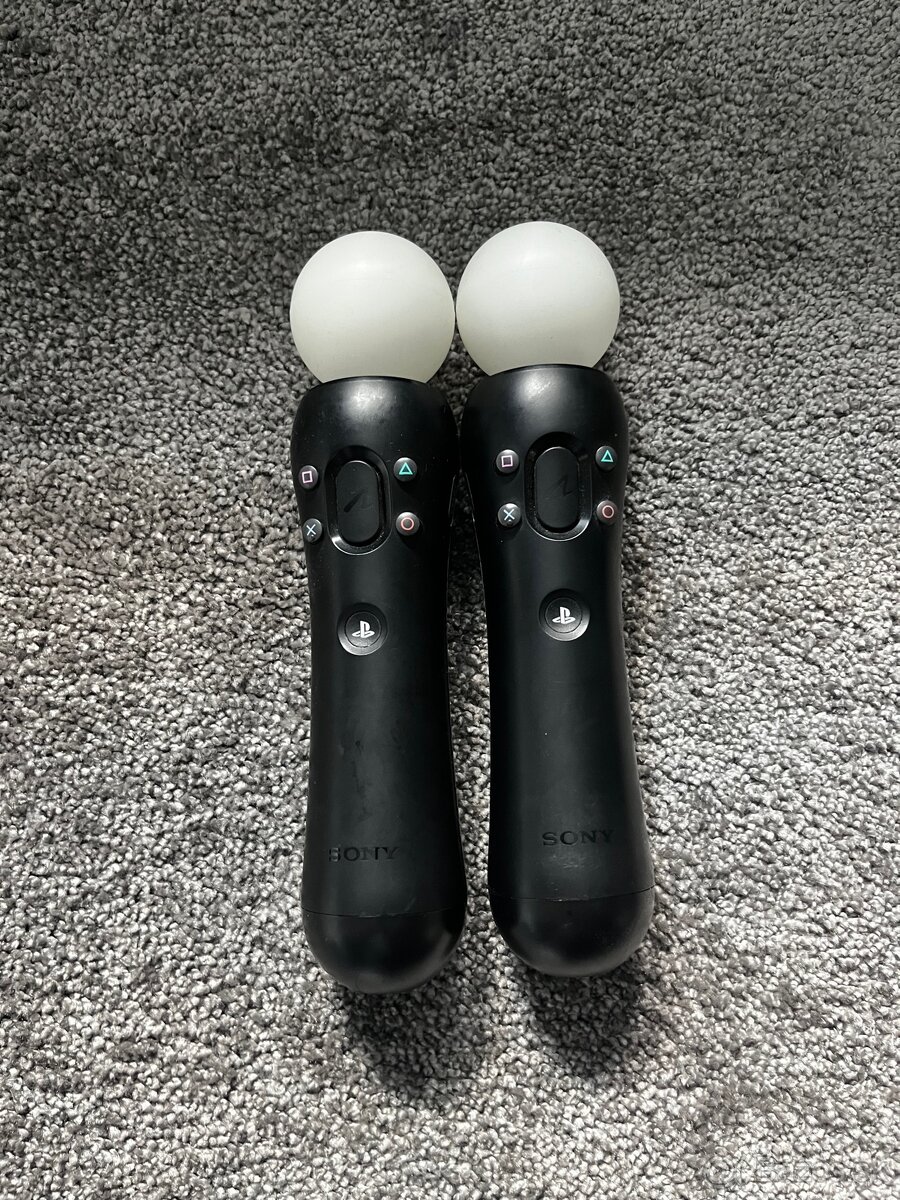 PS MOVE ovládače PS4 VR / PS3