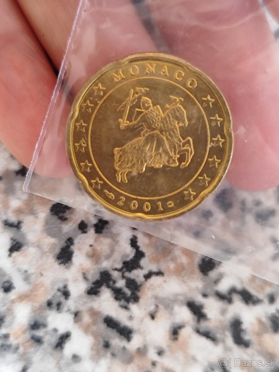 20 cent Monako 2001 UNC