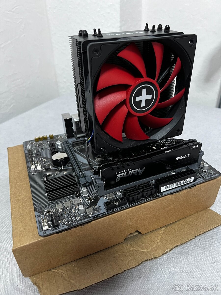 i5 12400f + 32GB CL16 + H610M H V3 DDR4