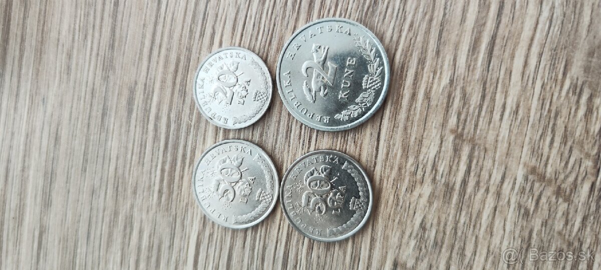 Chorvátske mince