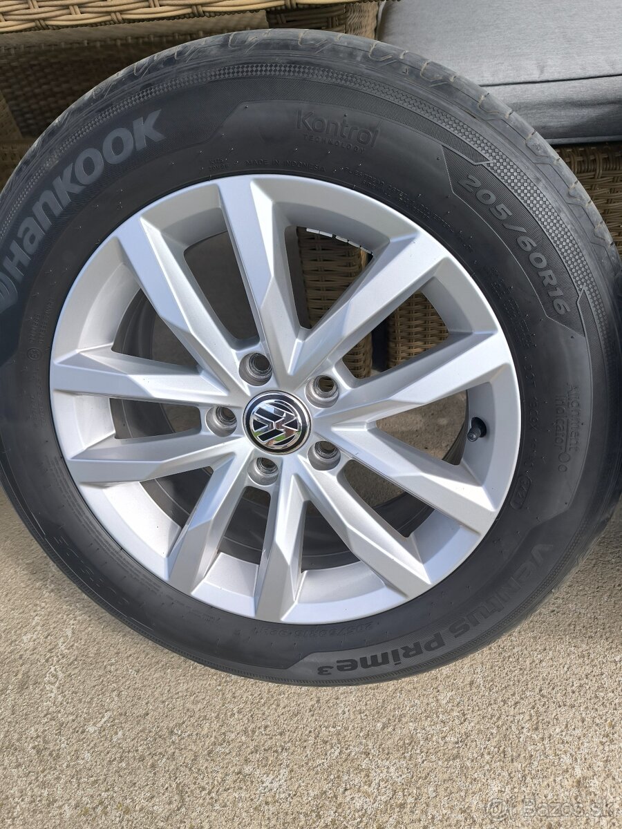 P: original kolesa VW SEPANG 5x112 6.5 J ET 41 TOP STAV