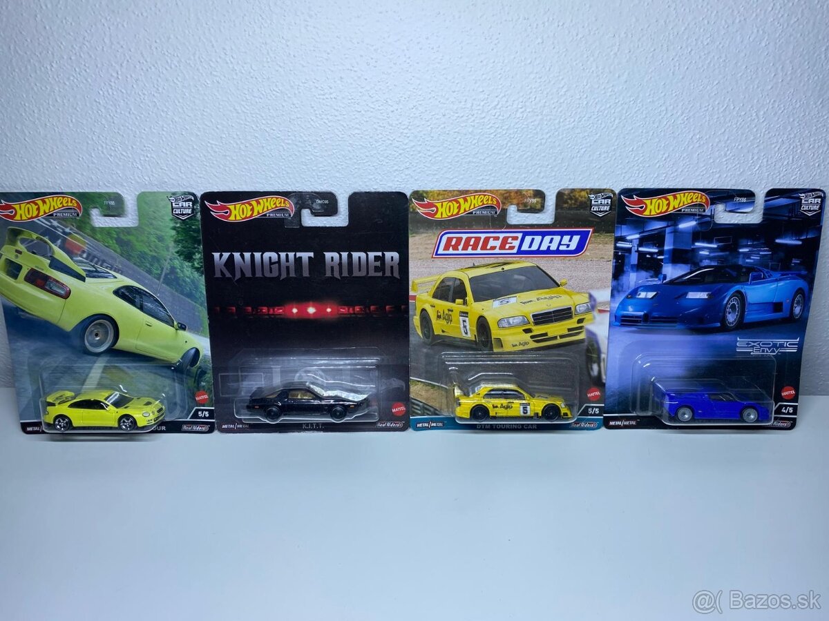 Hot wheels zberatelské kusi
