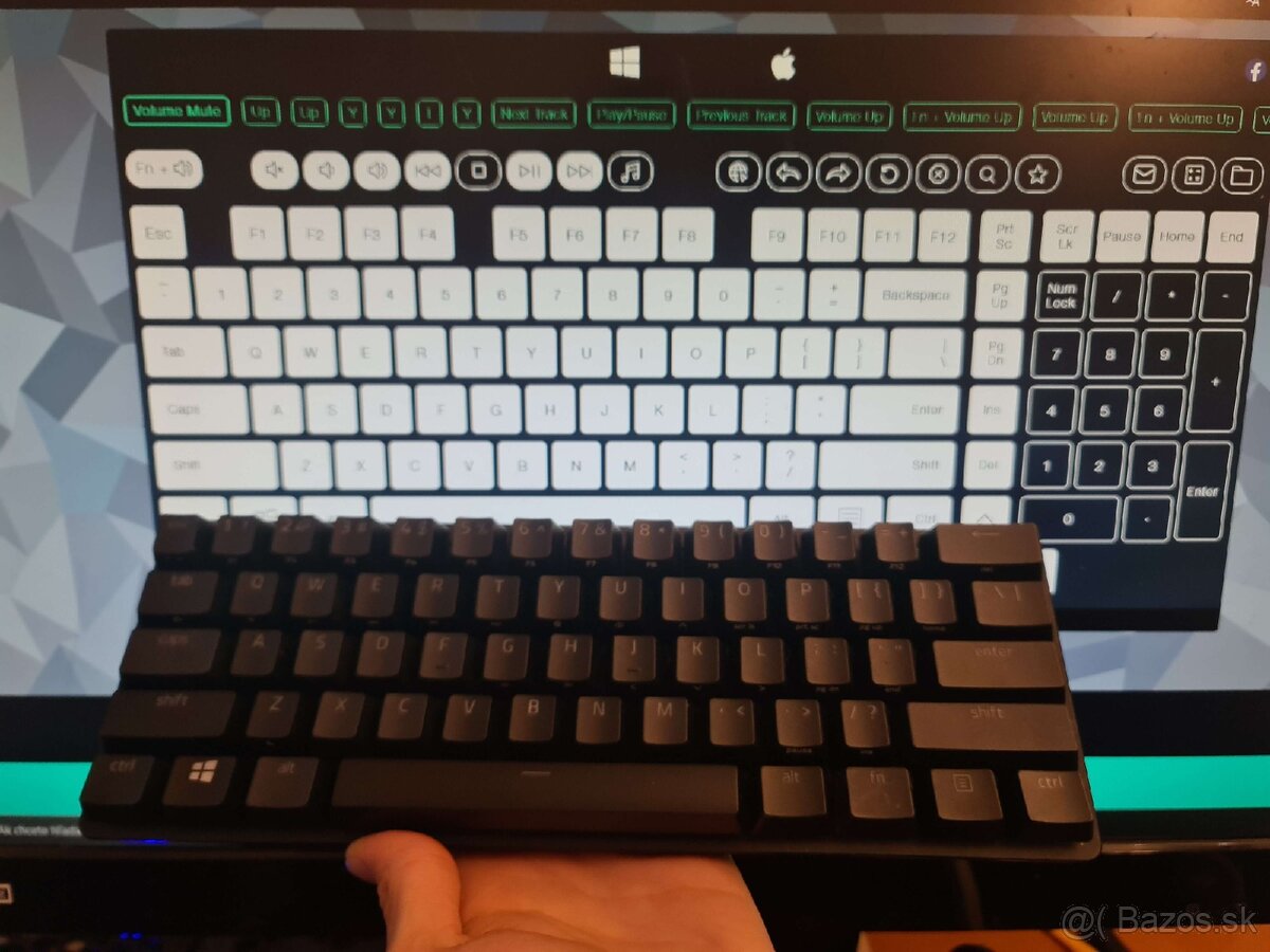 razer huntsman mini purple switch