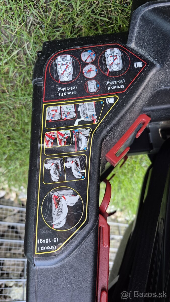 Autosedačka Petite&Mars a Praktická ohrádka vhodná na hranie