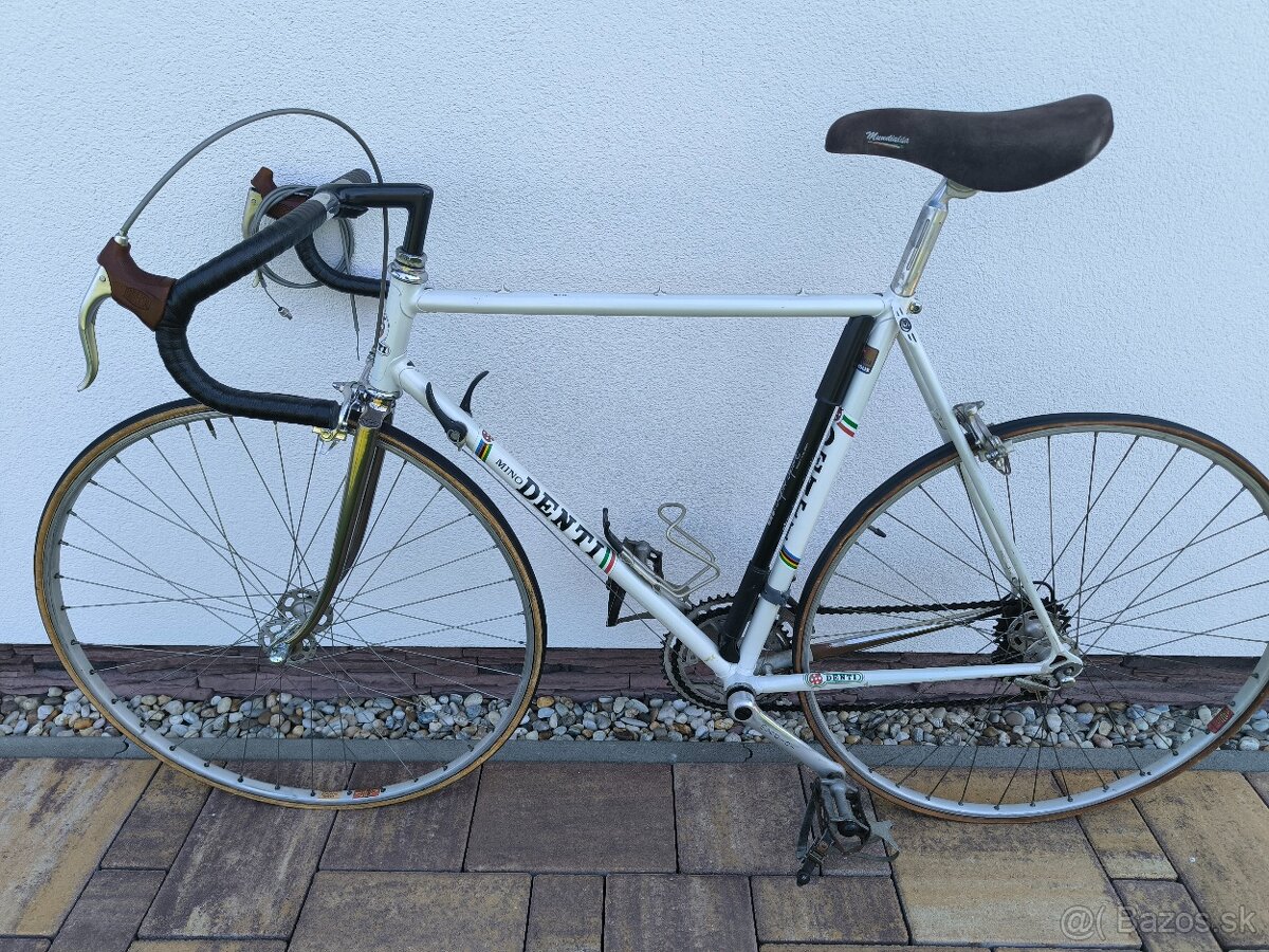 P: vintage cestny bicykel MINO DENTI, MONDIAL, MAVIC, 56 cm