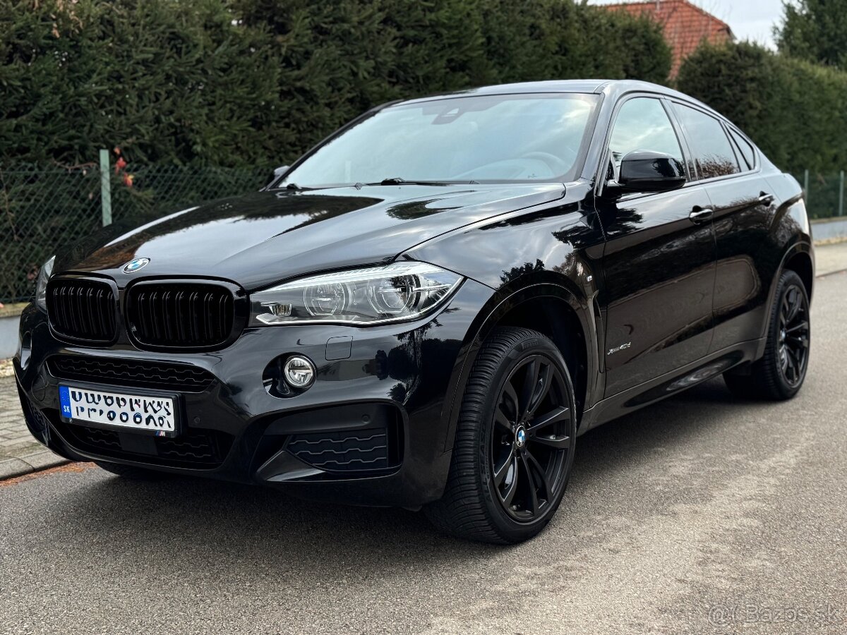 BMW X6 F16 40d xDrive M-packet INDIVIDUAL Black Optic packet