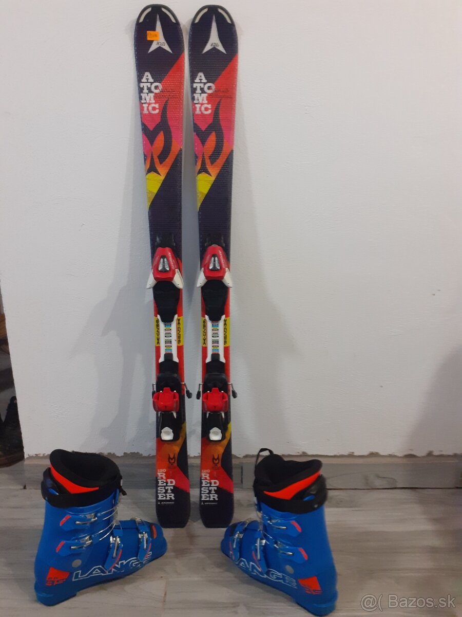 Predám detské lyže atomic redster
