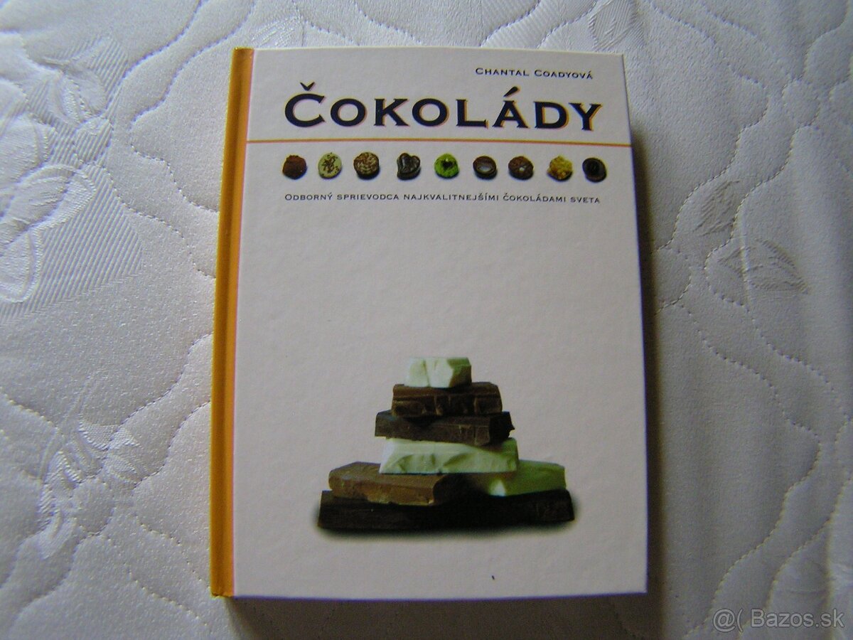 Zdravá strava , kuchárske knihy ; čokoláda ....