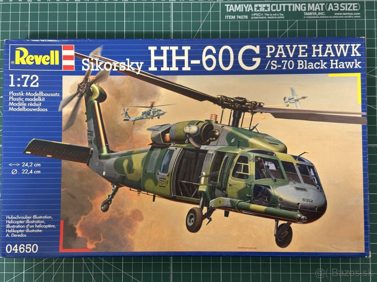 Plastikové modely vrtuľníkou 1:48 a 1:72