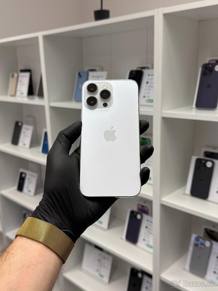 ZÁRUKA 2 ROKY / Apple iPhone 14 Pro Max 128GB Silver, 100%
