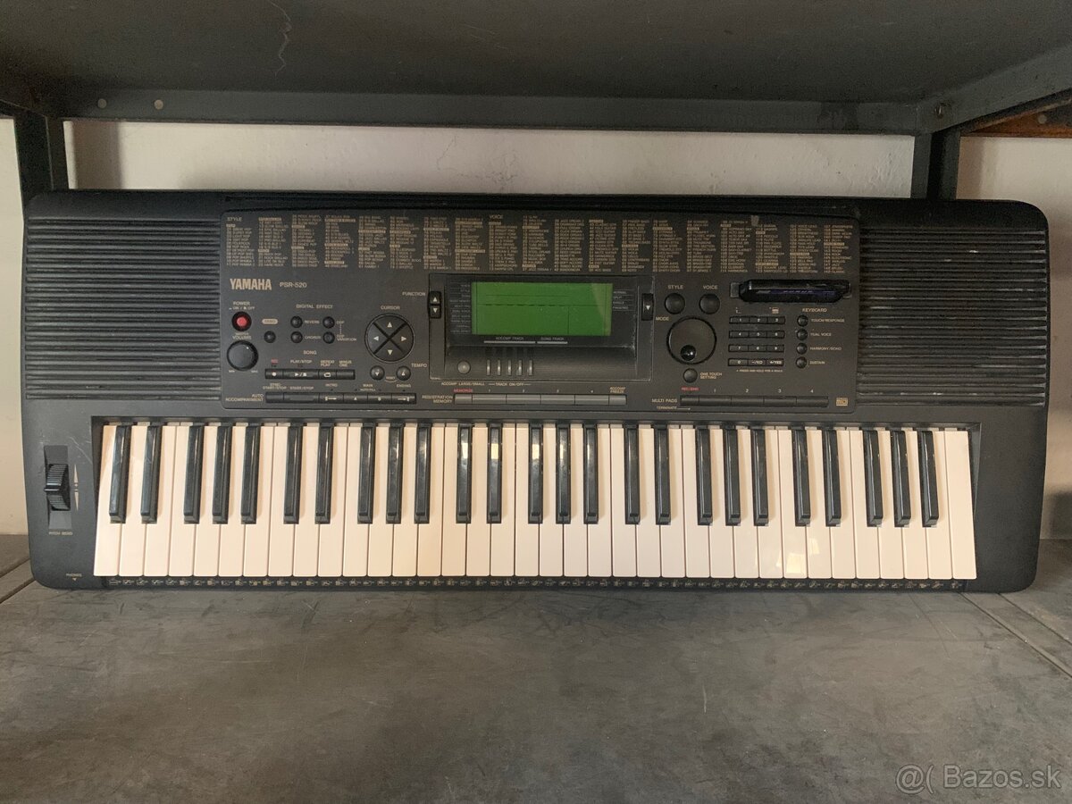 Klávesy Yamaha PSR-520