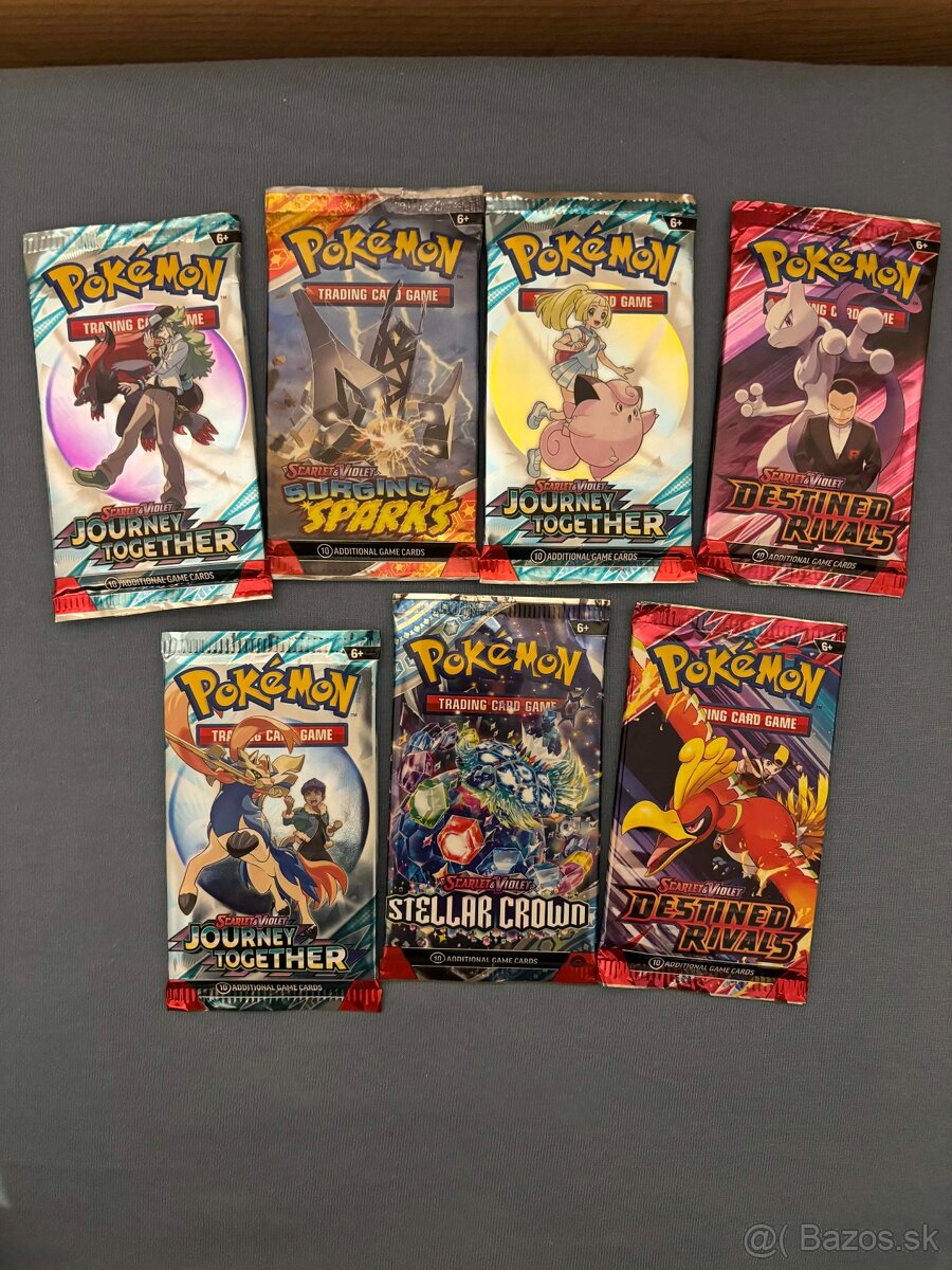 Pokémon boostre - otvorené