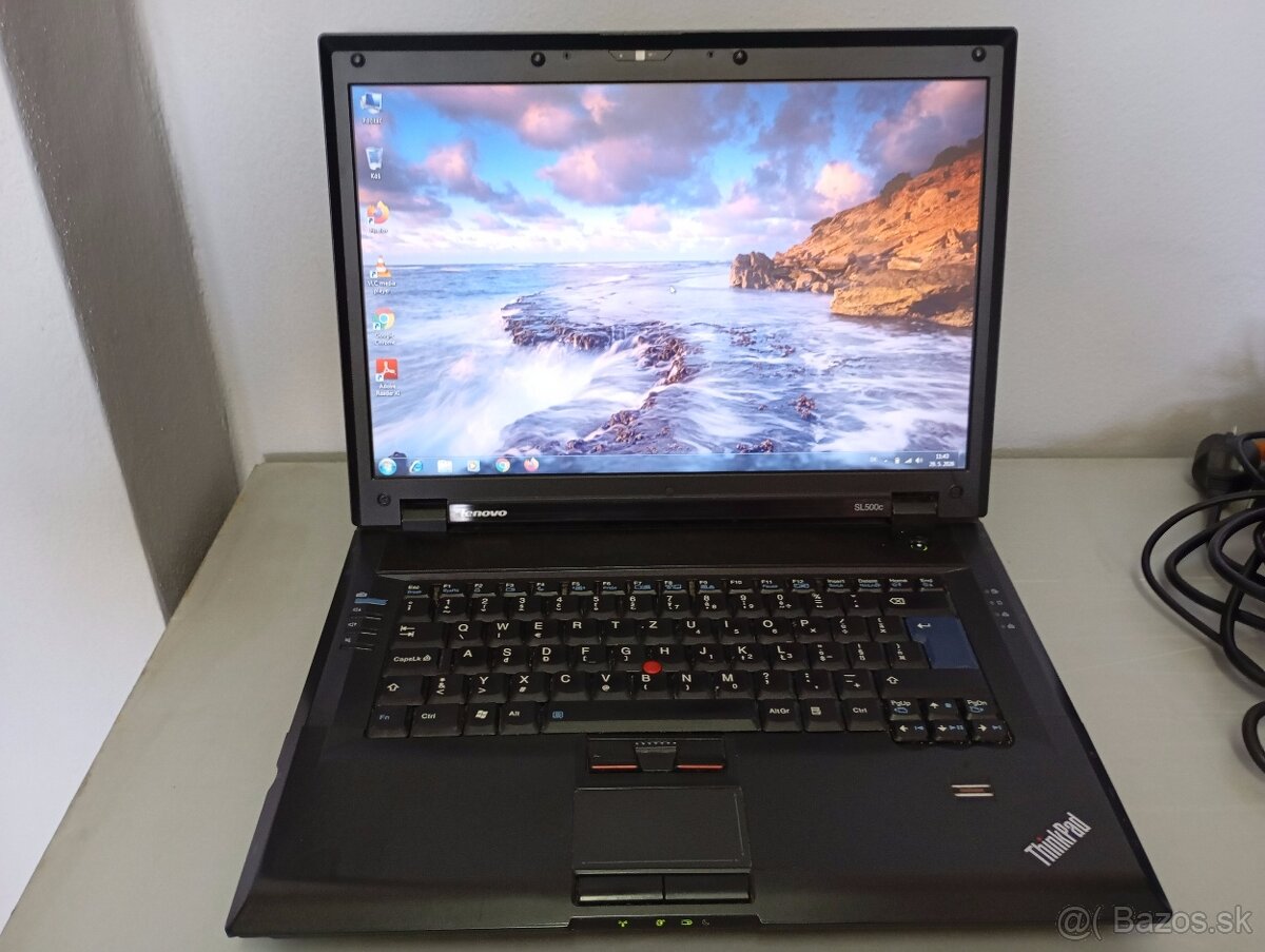 predám LENOVO THINKPAD SL500C , WINDOWS 7
