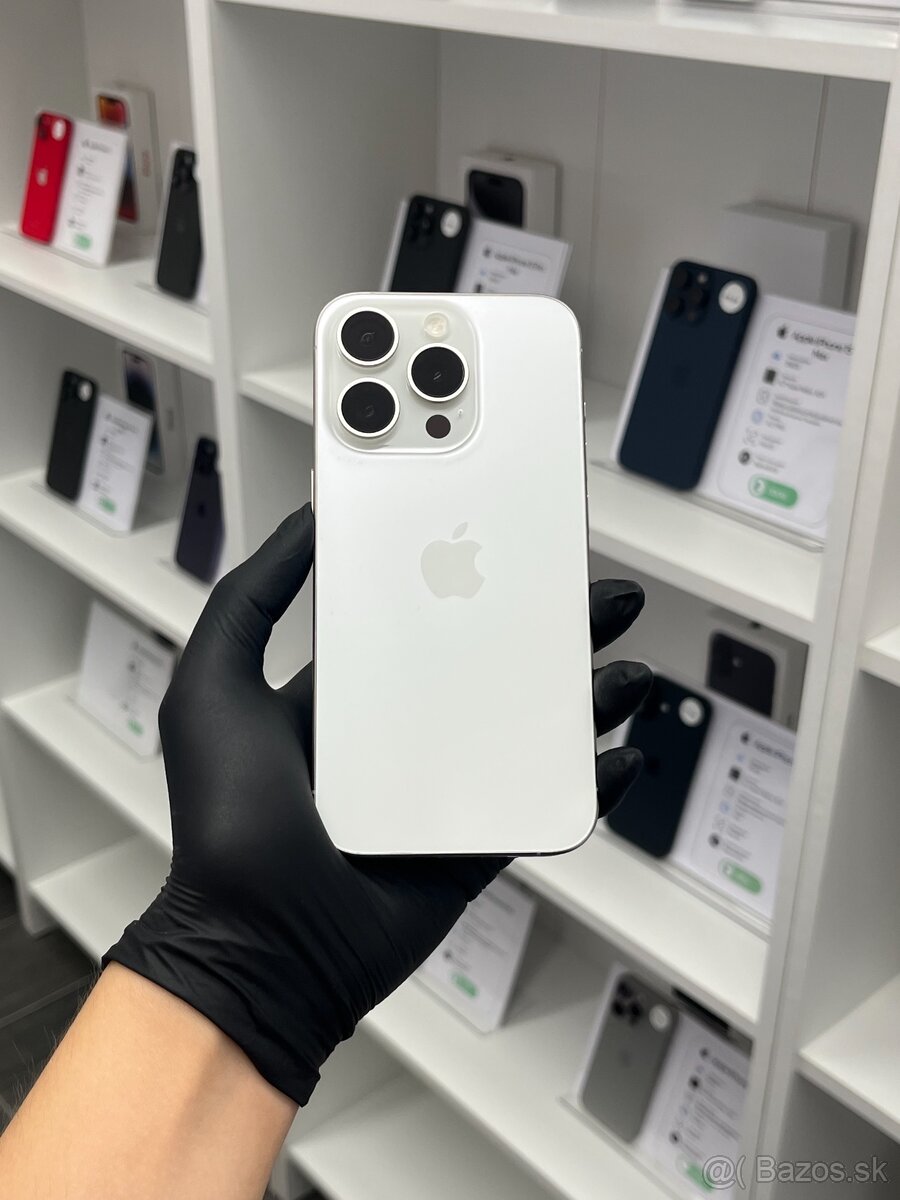 Apple iPhone 15 Pro 128GB White Titanium