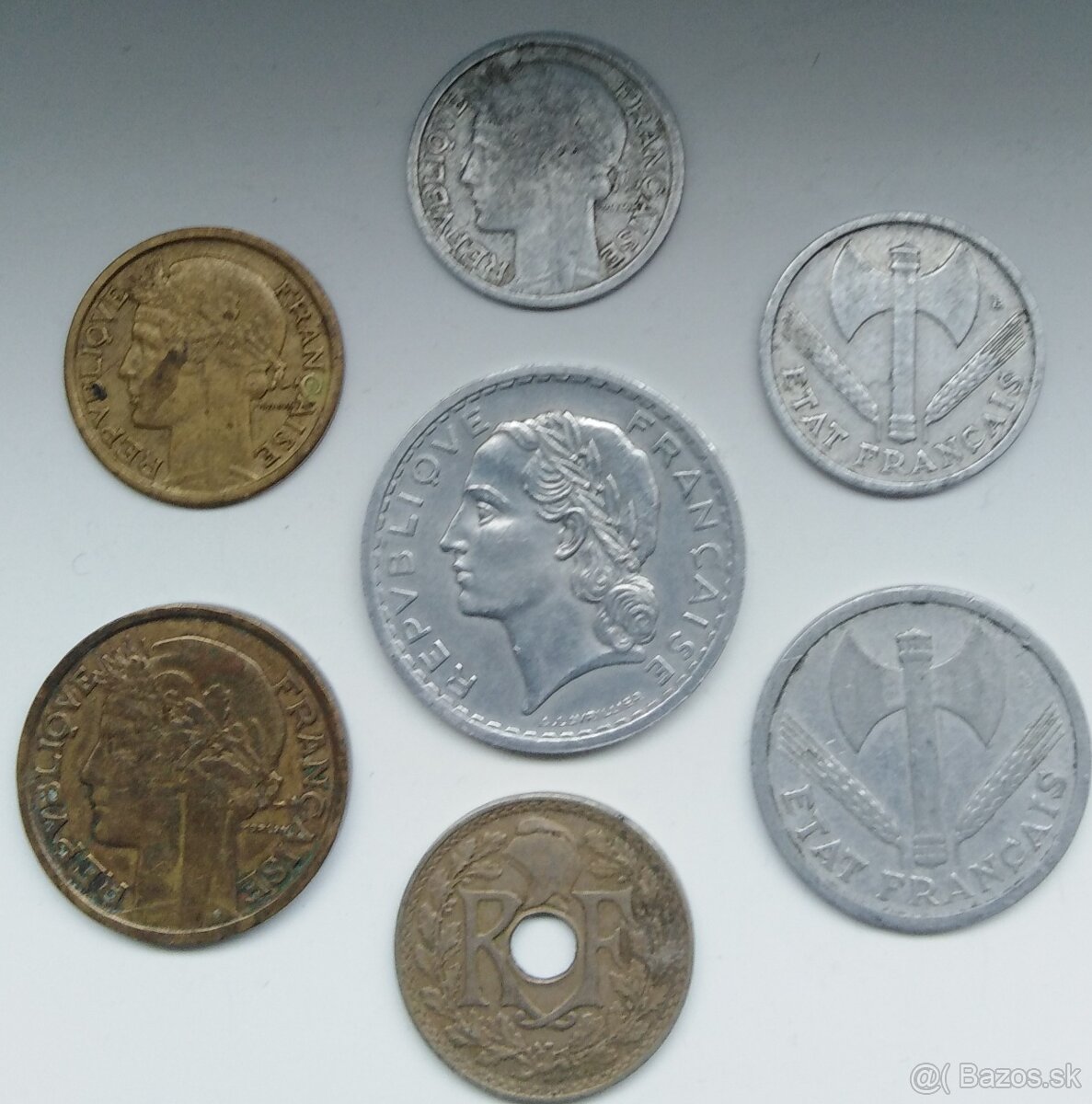 mince z cias 2 . svetovej vojny - Francuzsko