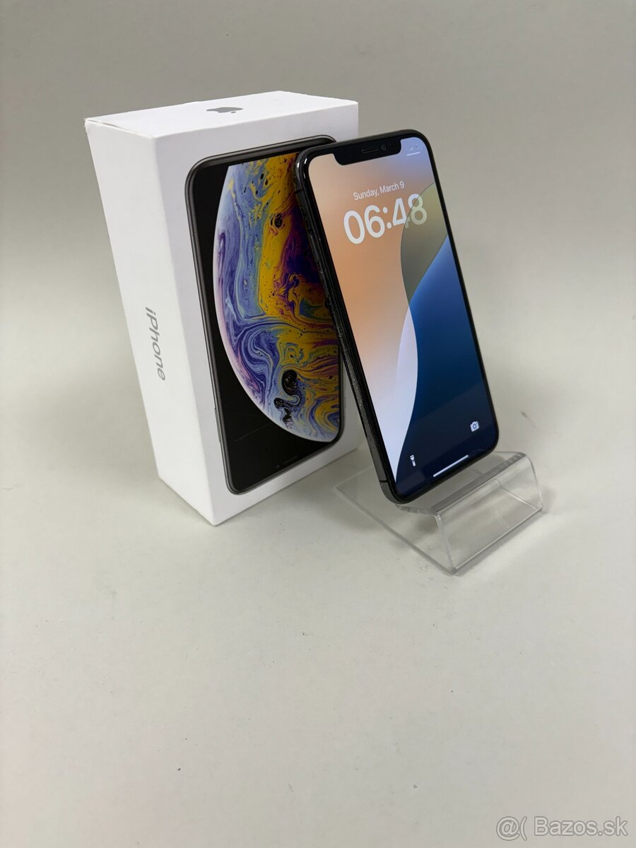 Apple iPhone XS 256GB Space Gray-Batéria 100%