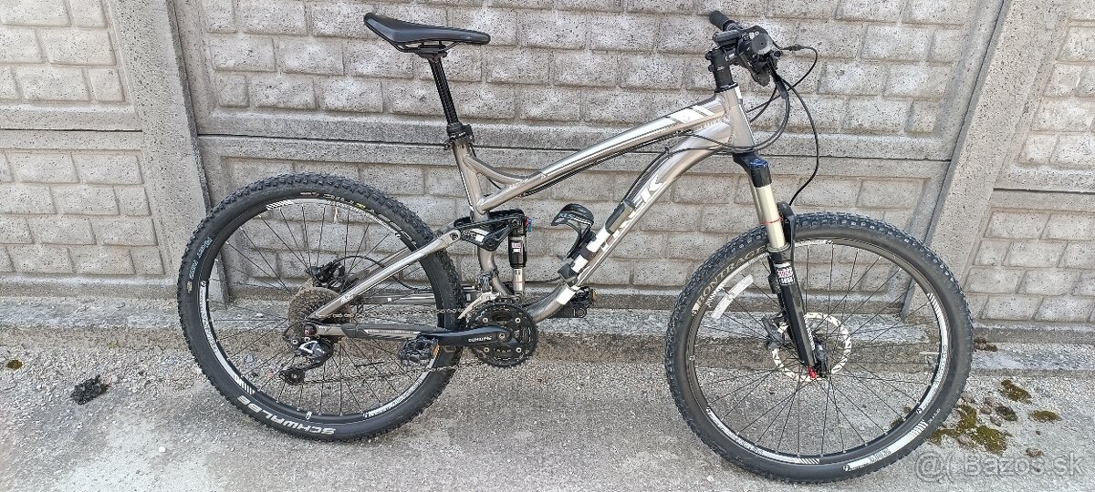 Celoodpružený bicykel TREK