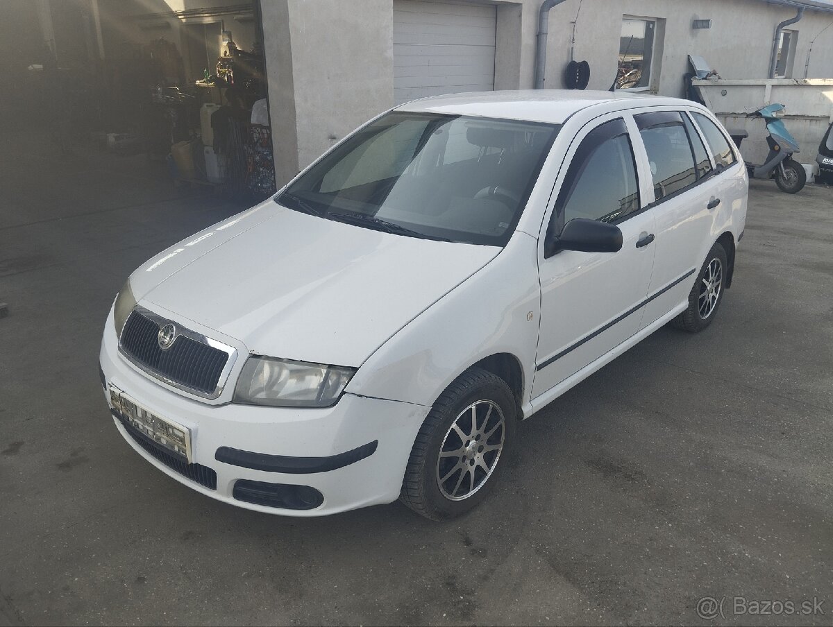 Škoda Fabia combi 1.4 16V kód motora BUD