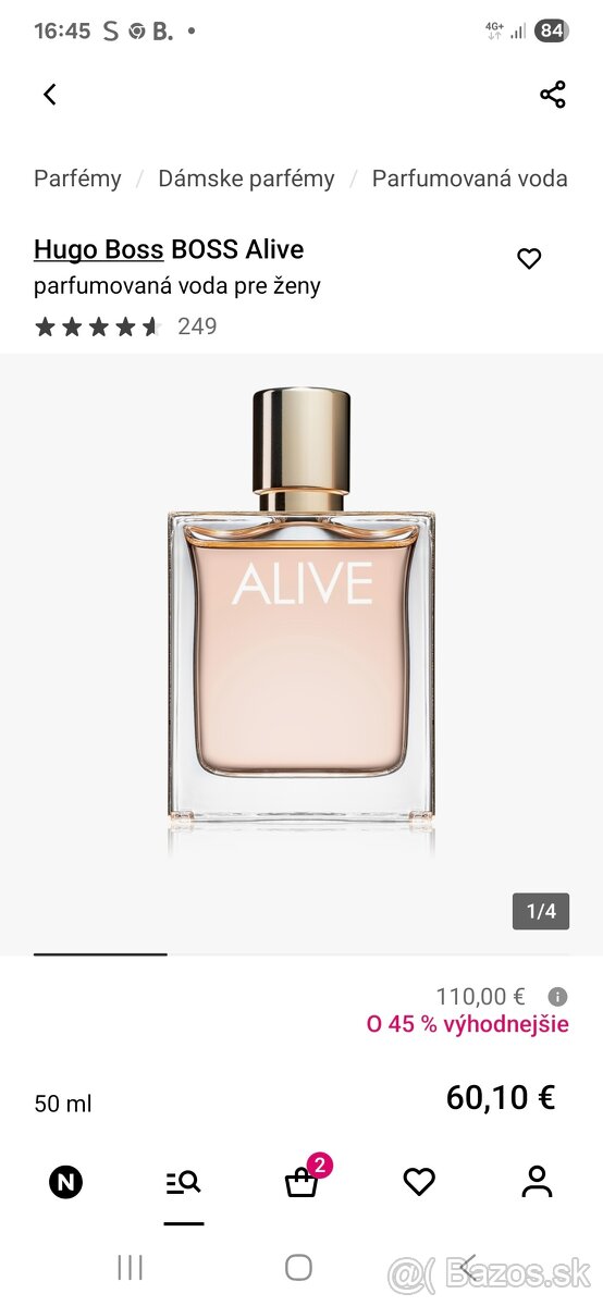 Hugo boss parfém