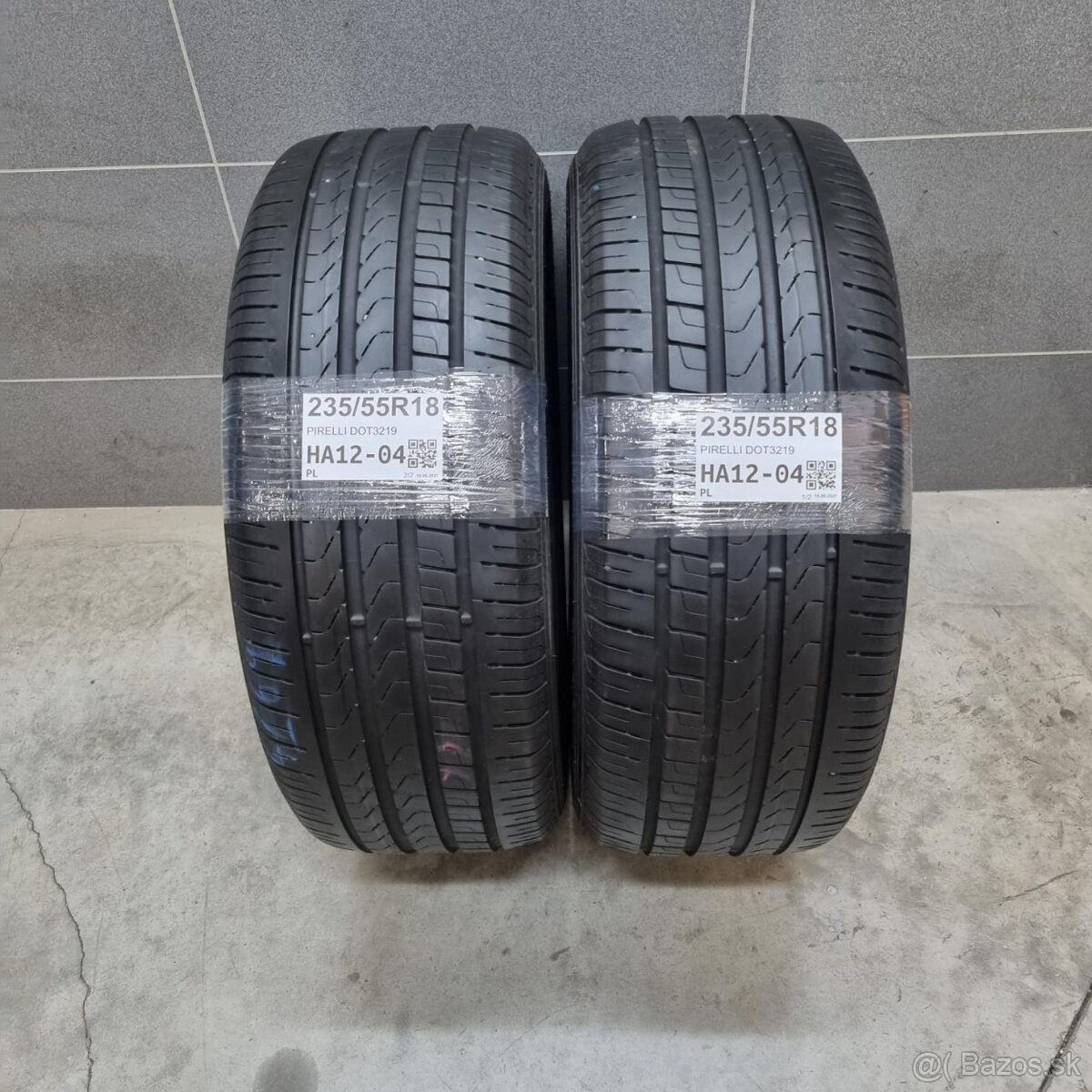 Letné pneumatiky 235/55 R18 PIRELLI DOT3219
