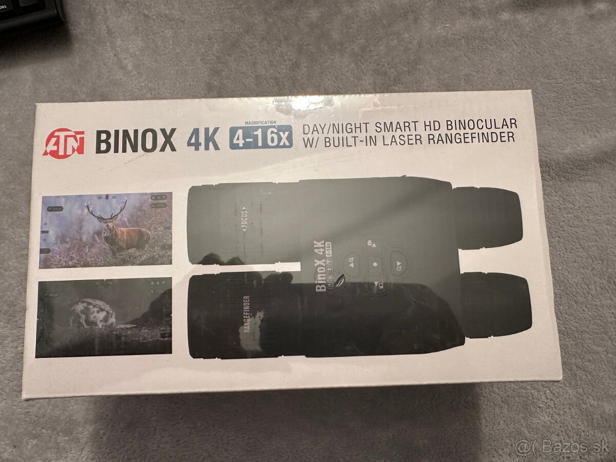 Ďalekohľad s nočným videním (deň / noc) ATN BinoX 4K 4-16x