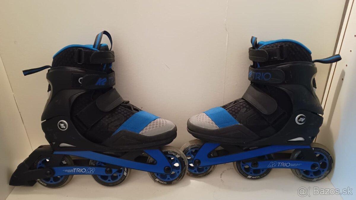Velkost 42 - inline fitnes korcule K2 Trio 100 mm