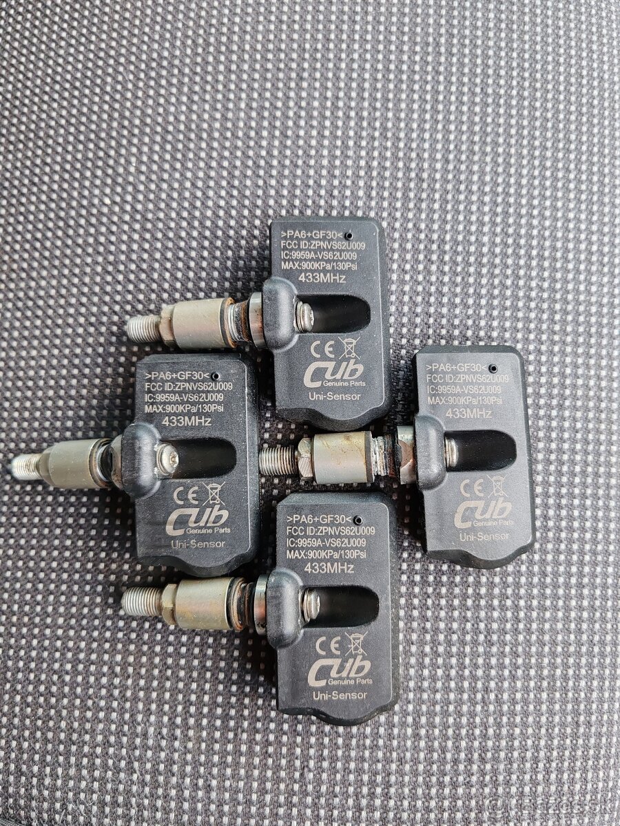 Senzory TPMS