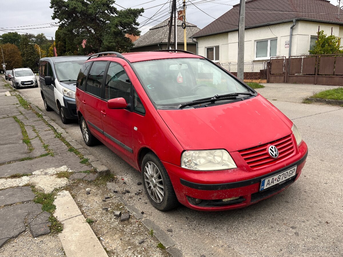 VW Sharan 1.9 TDI 96kw asz