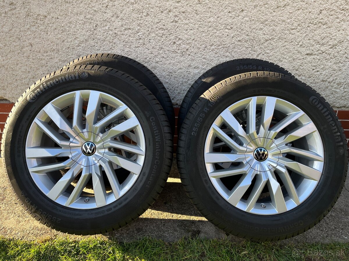 VW Touareg R19 zimná sada, ako nová