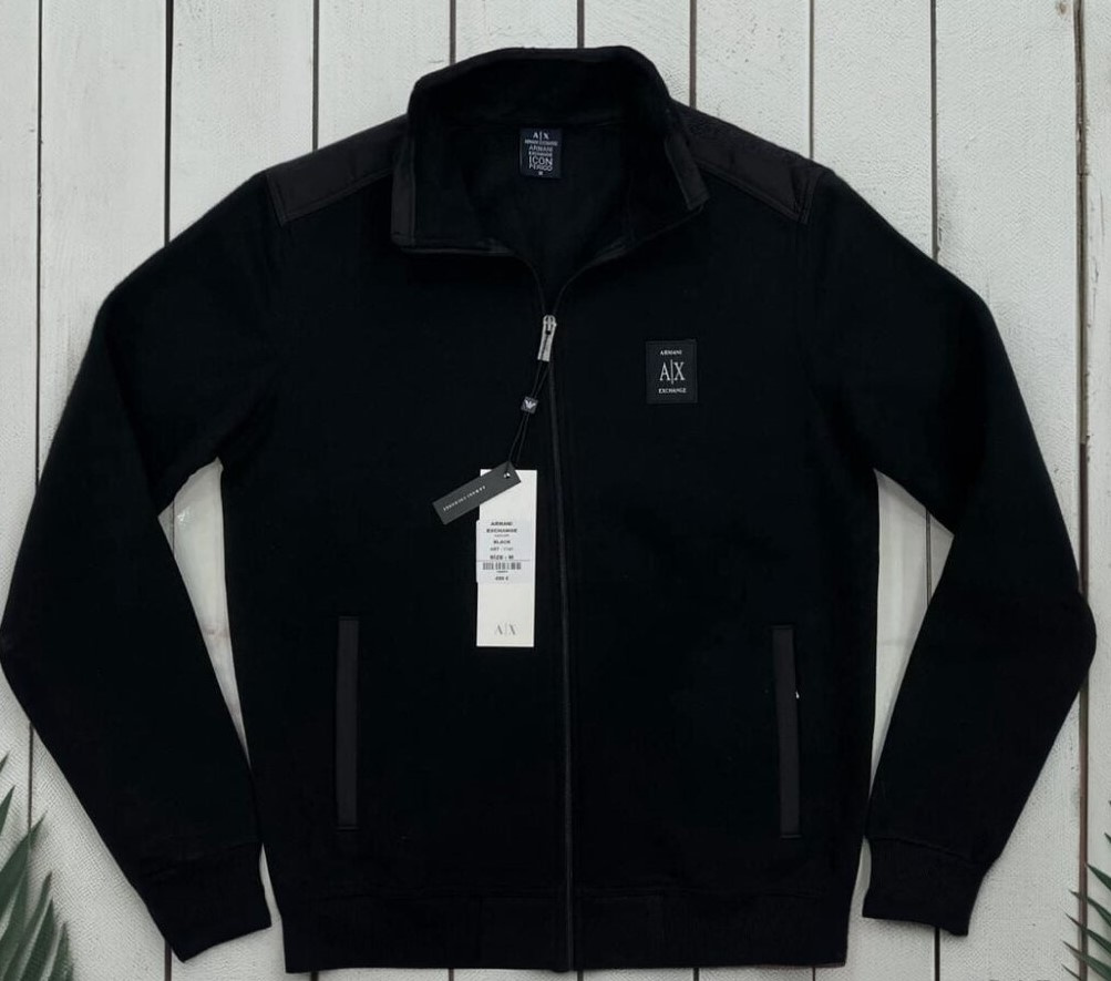 Armani Exchange pánska mikina na zips