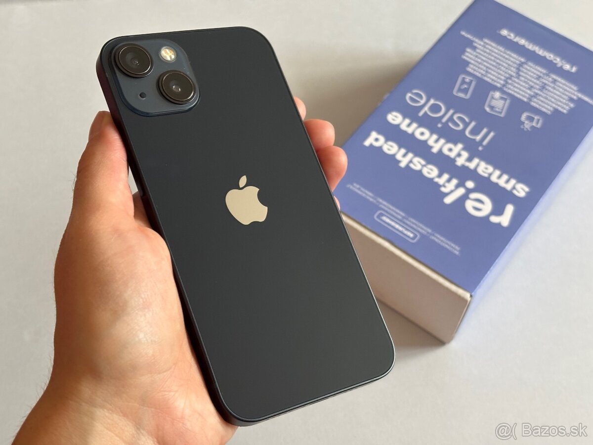 Ako Nový iPhone 13 128GB Midnight / Záruka