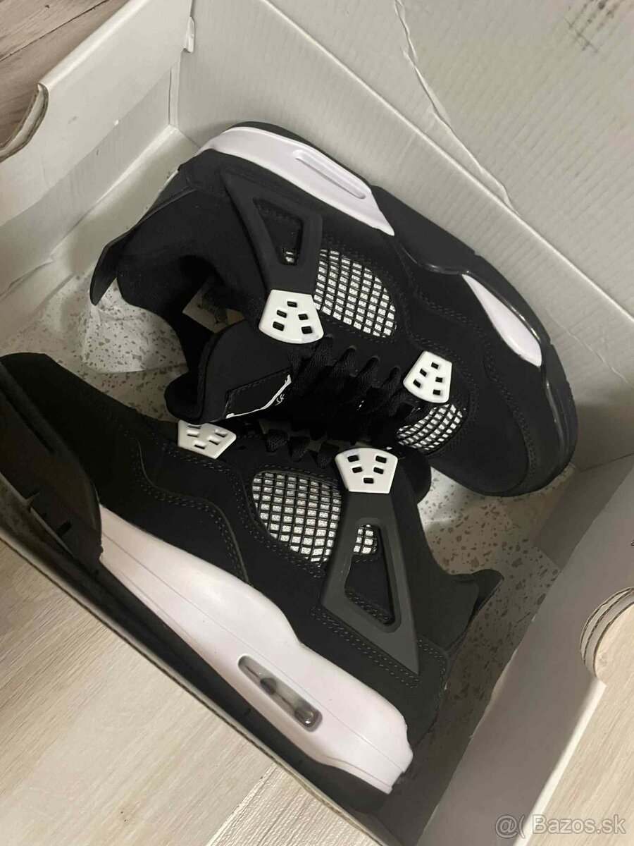 jordan 4 thunder white