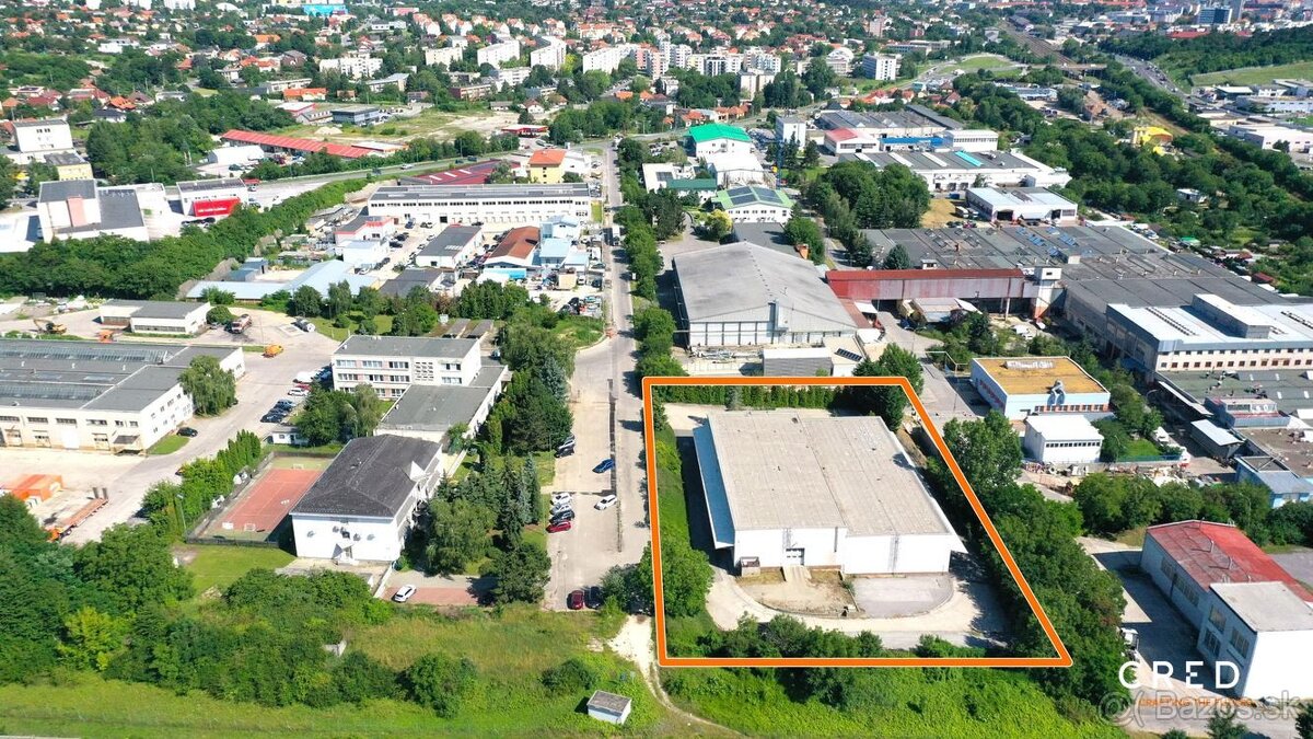 CREDA | predaj skladová hala s administratívou, Nitra, Murga