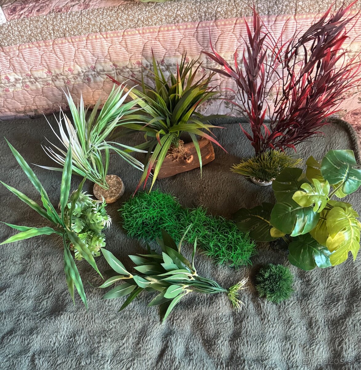 Dekoracia do akvaria & teraria 8€ / ks