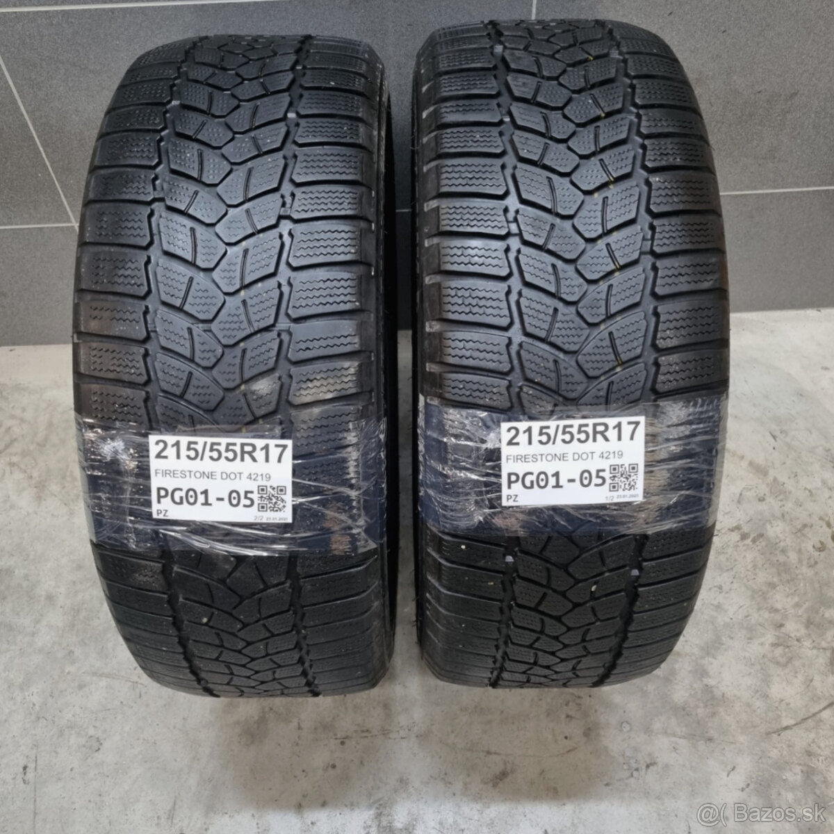 Zimné pneumatiky 215/55 R17 FIRESTONE