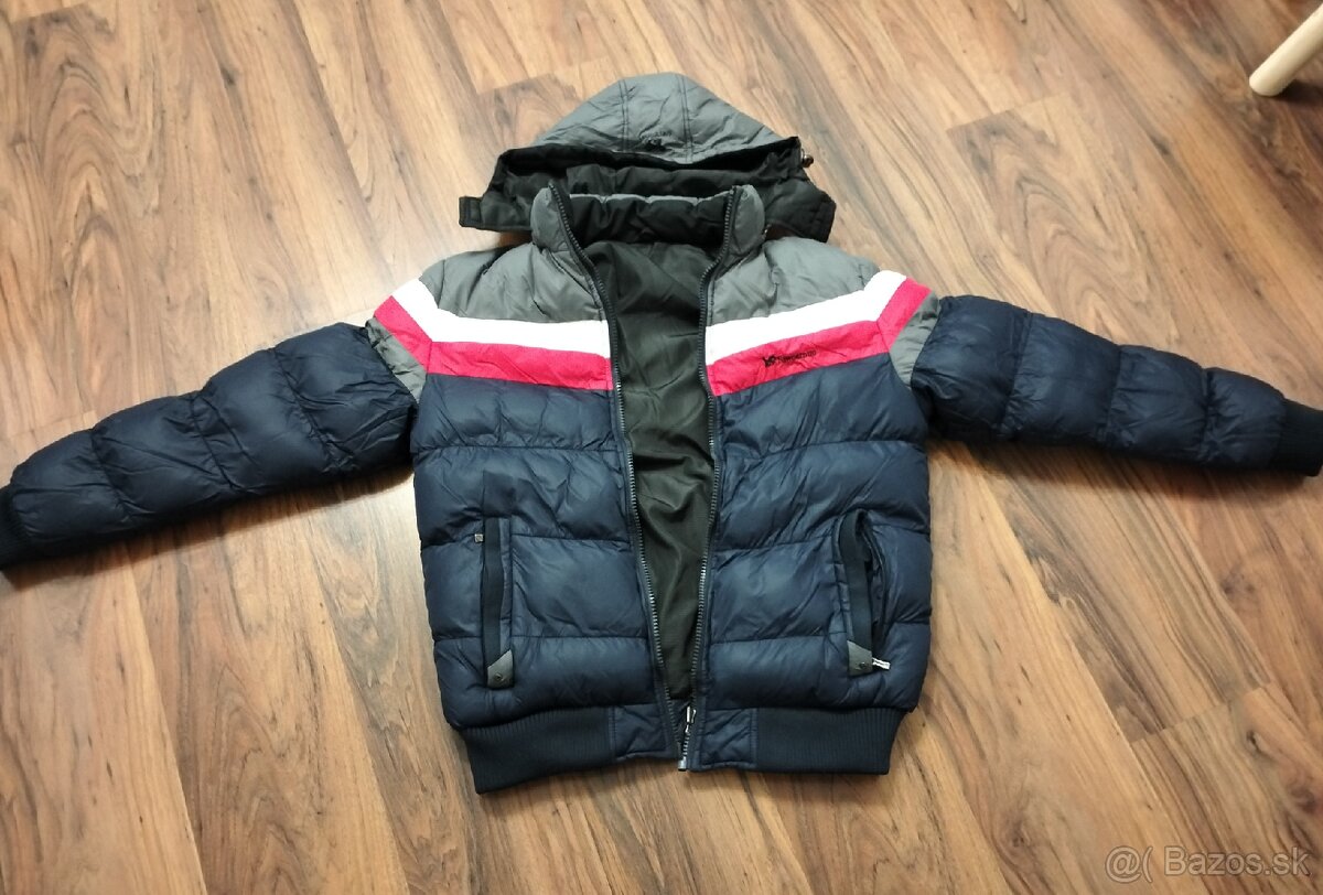 zimná obojstranná pánska bunda L