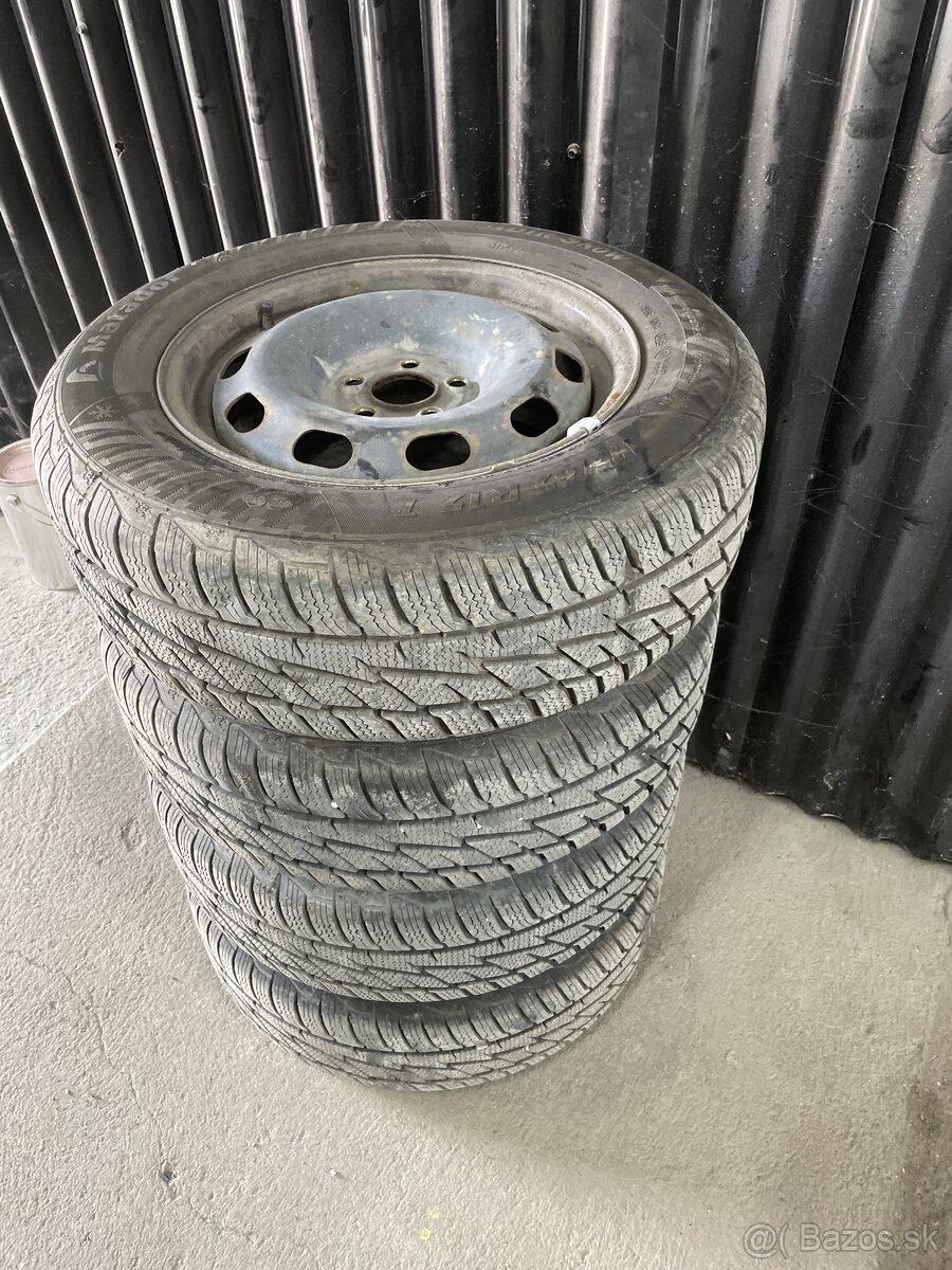 Zimne pneumatiky na diskoch 5x100 r15